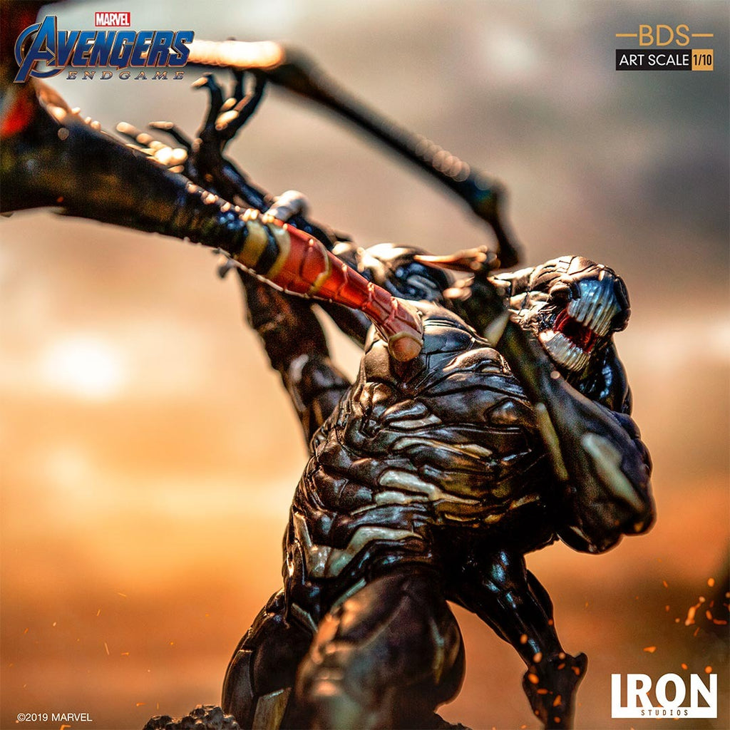 Statue Iron Spider Vs Outrider - Avengers: Endgame - BDS Art Scale - Iron Studios