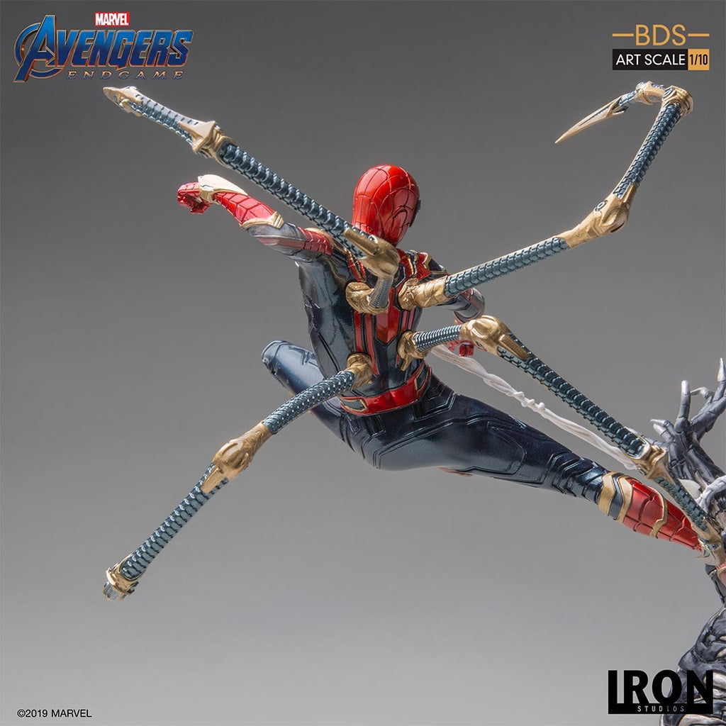 Statue Iron Spider Vs Outrider - Avengers: Endgame - BDS Art Scale - Iron Studios
