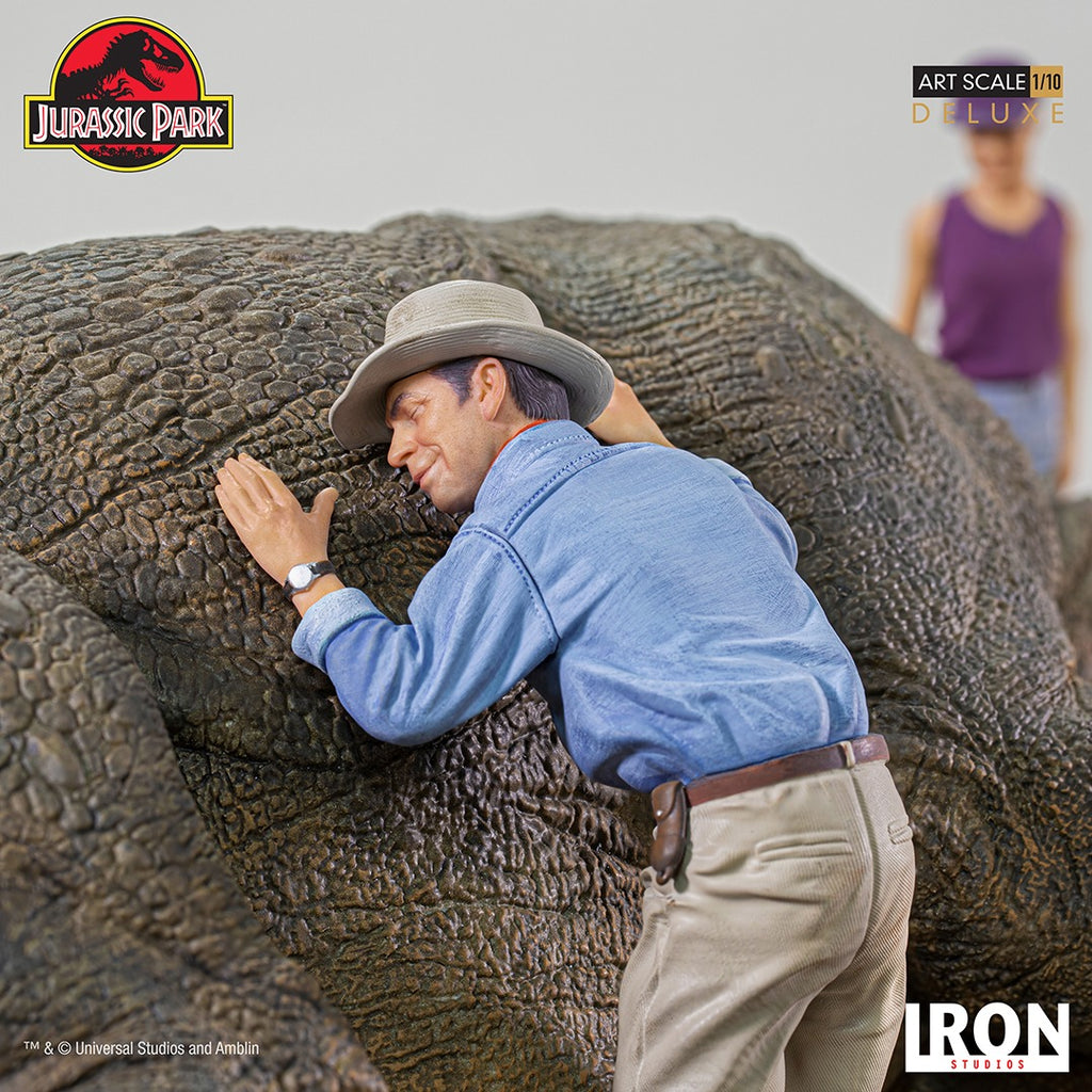Triceratops Diorama - Jurassic Park - Art Scale 1/10 - Iron Studios