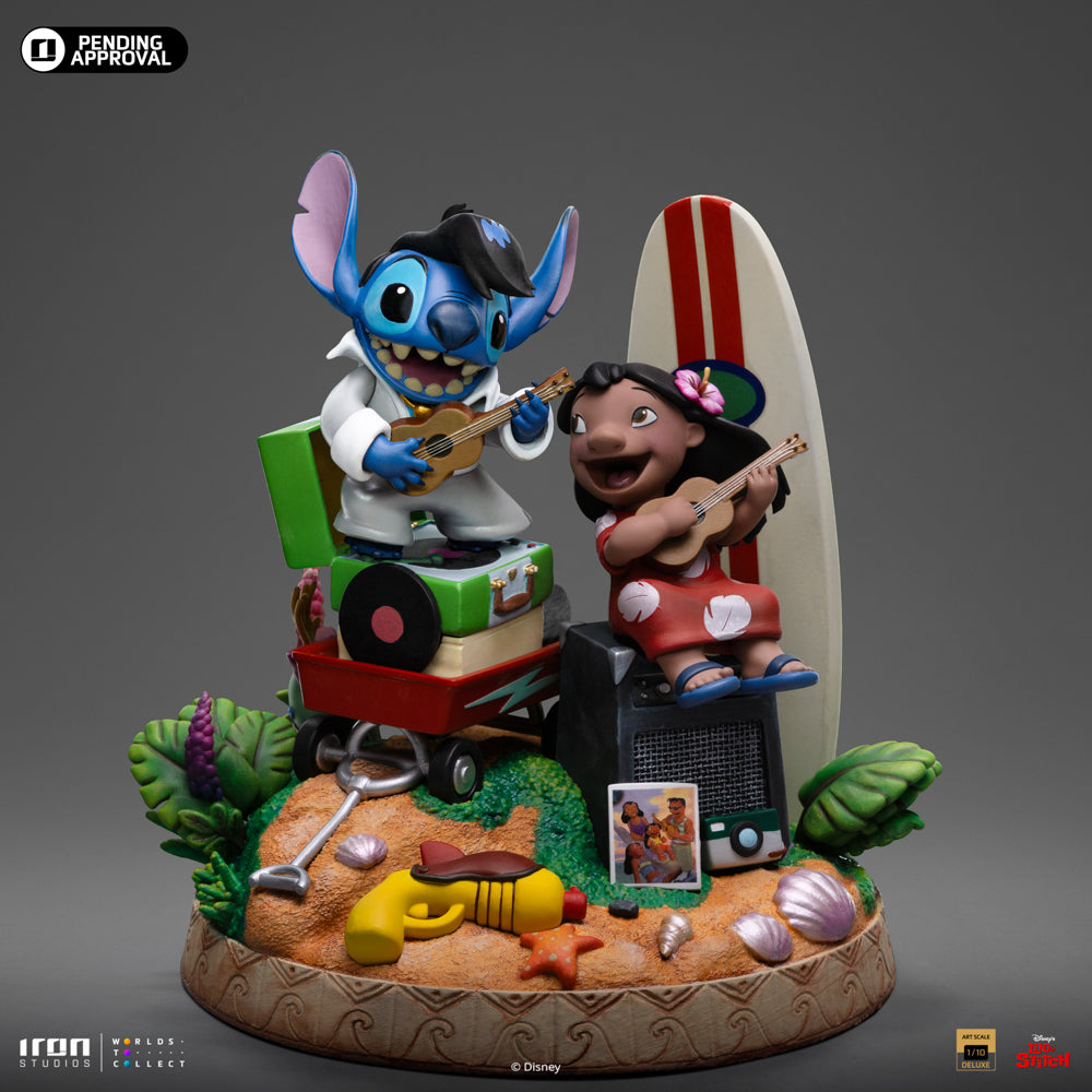 Statue Lilo and Stitch Deluxe  Disney Classics  Art Scale 1/10  Iron Studios
