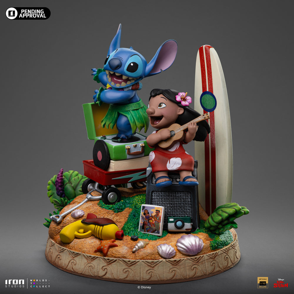 Statue Lilo and Stitch Deluxe  Disney Classics  Art Scale 1/10  Iron Studios