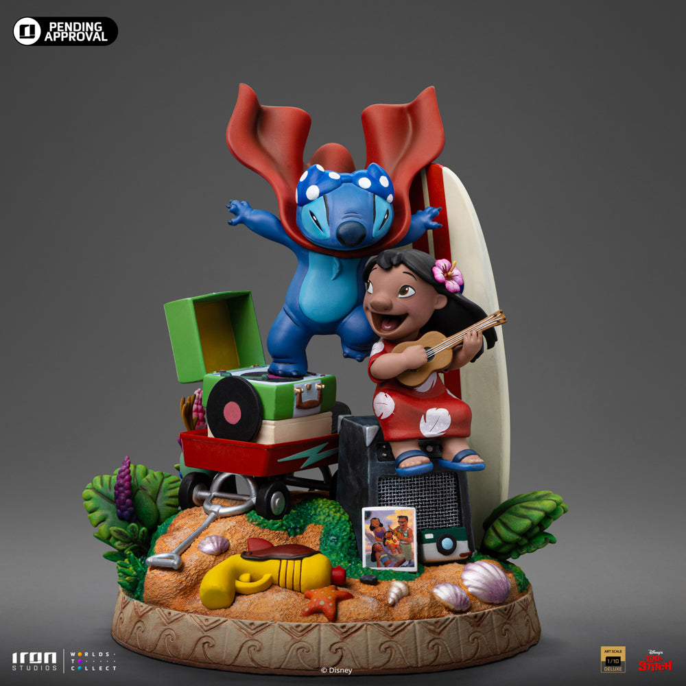 Statue Lilo and Stitch Deluxe  Disney Classics  Art Scale 1/10  Iron Studios