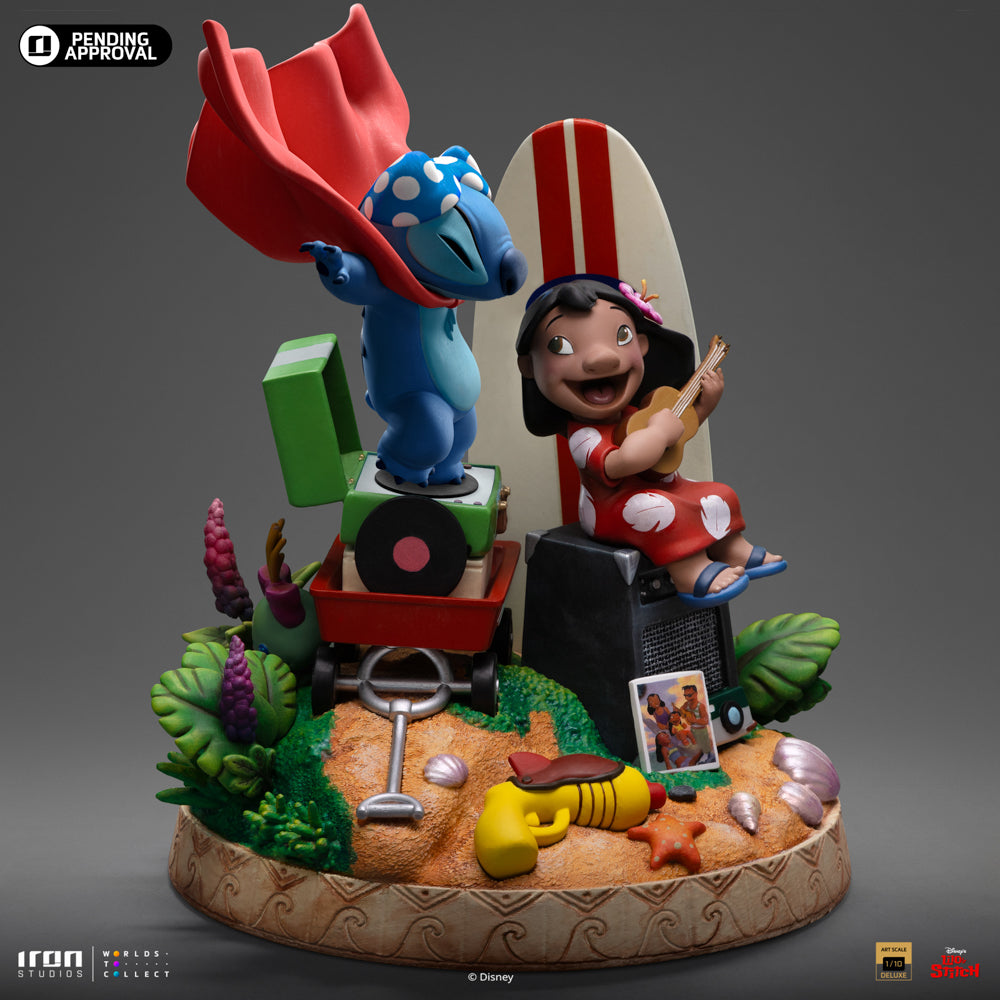 Statue Lilo and Stitch Deluxe  Disney Classics  Art Scale 1/10  Iron Studios