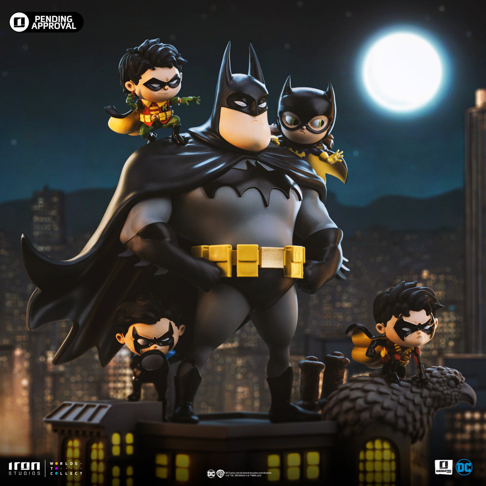Statue Batman Family Deluxe - DC Comics - Animated Icons - Iron Studios