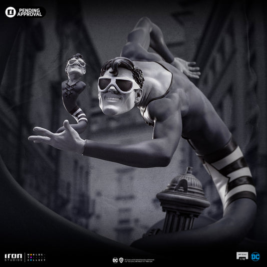 Statue Plastic Man (Black and White Version) – DC Comics – Art Scale 1/10 – Iron Studios