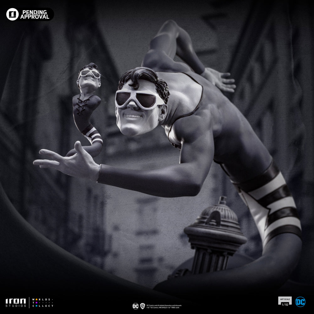 Statue Plastic Man (Black and White Version) – DC Comics – Art Scale 1/10 – Iron Studios