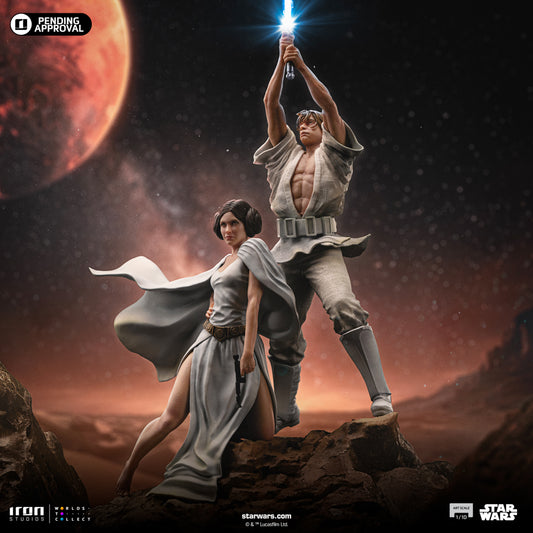 Statue Luke and Leia - Star Wars - Art Scale 1/10 - Iron Studios