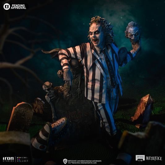 Statue Beetlejuice - Beetlejuice Beetlejuice - Art Scale 1/10 - Iron Studios