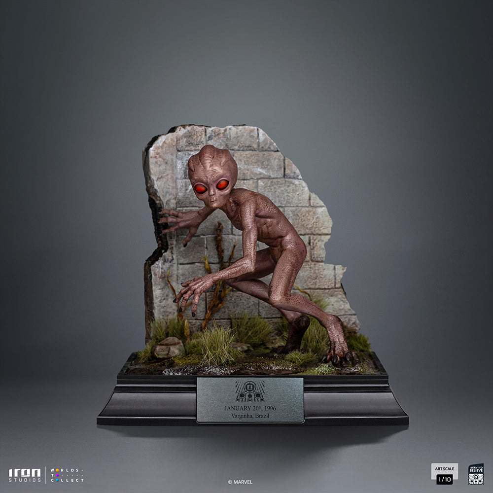 Digital Pre-Order - Statue ET Varginha - I Want to Believe - Art Scale 1/10 - Iron Studios