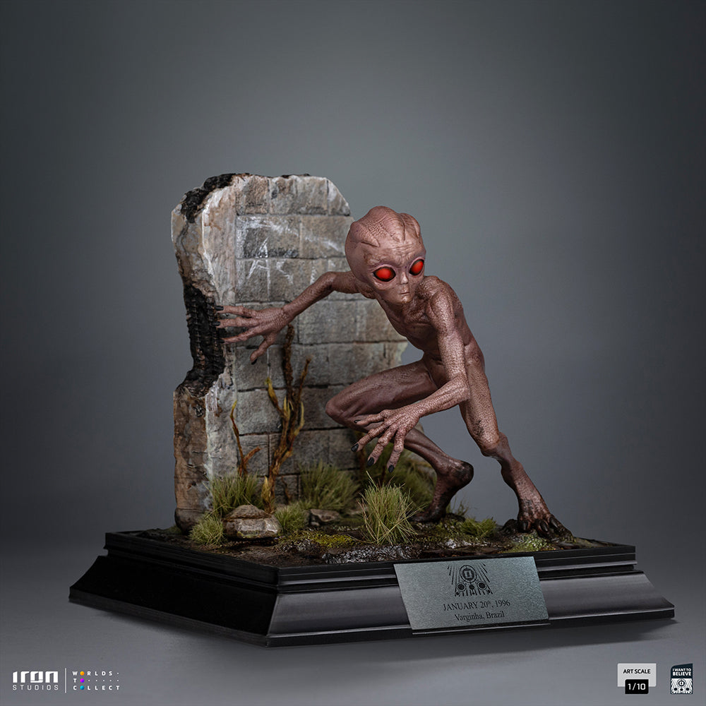Digital Pre-Order - Statue ET Varginha - I Want to Believe - Art Scale 1/10 - Iron Studios