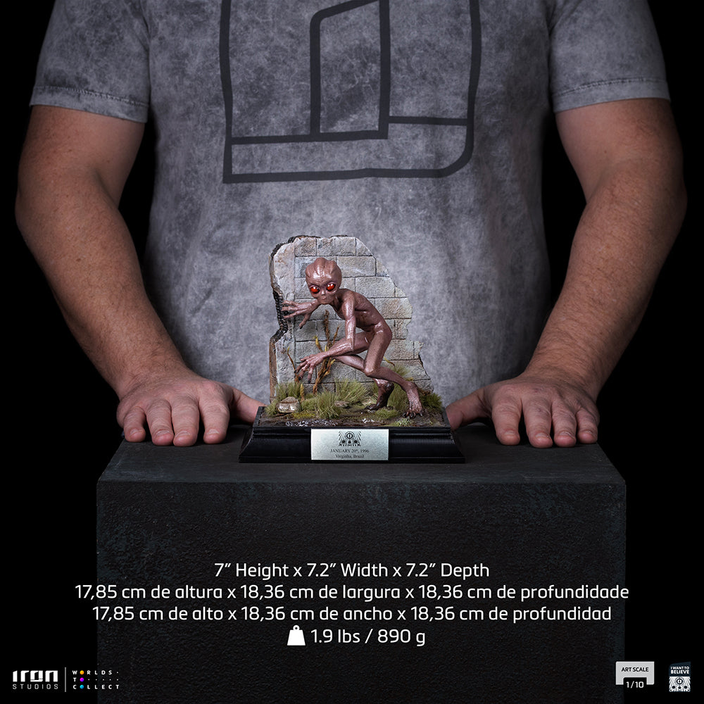 Digital Pre-Order - Statue ET Varginha - I Want to Believe - Art Scale 1/10 - Iron Studios