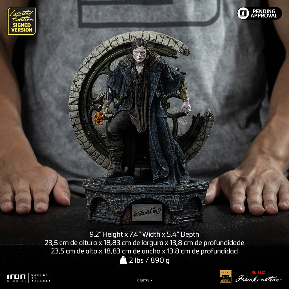 Pre-Order - Statue Frankenstein's Monster (Signed ver.) - Guillermo Del Toro's Frankenstein - Deluxe Art Scale 1/10 - Iron Studios