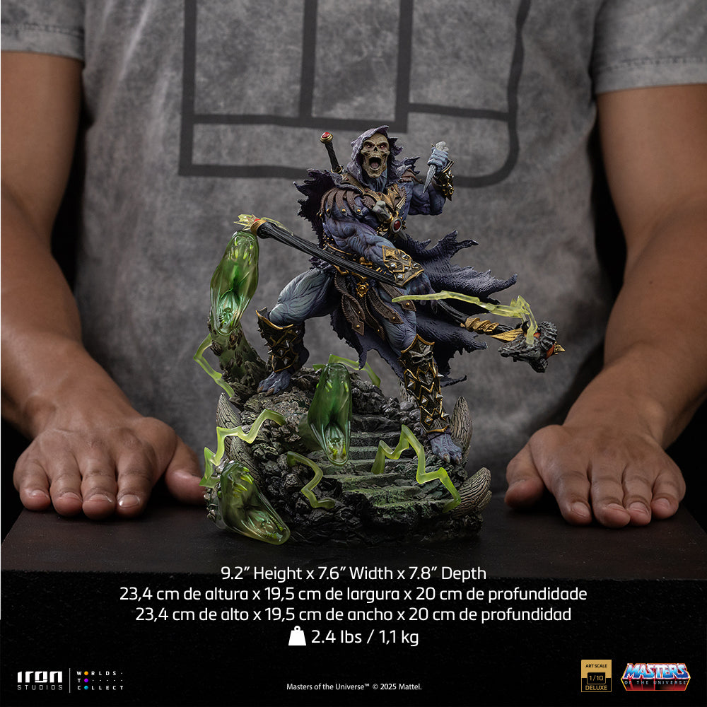 Statue Skeletor Unleashed  Masters of the Universe  Art Scale 1/10  Iron Studios