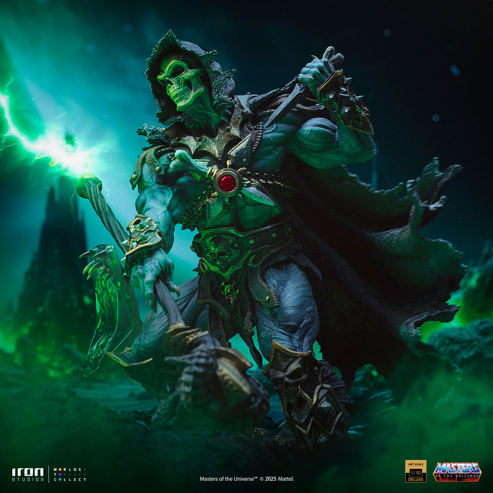 Statue Skeletor Unleashed  Masters of the Universe  Art Scale 1/10  Iron Studios