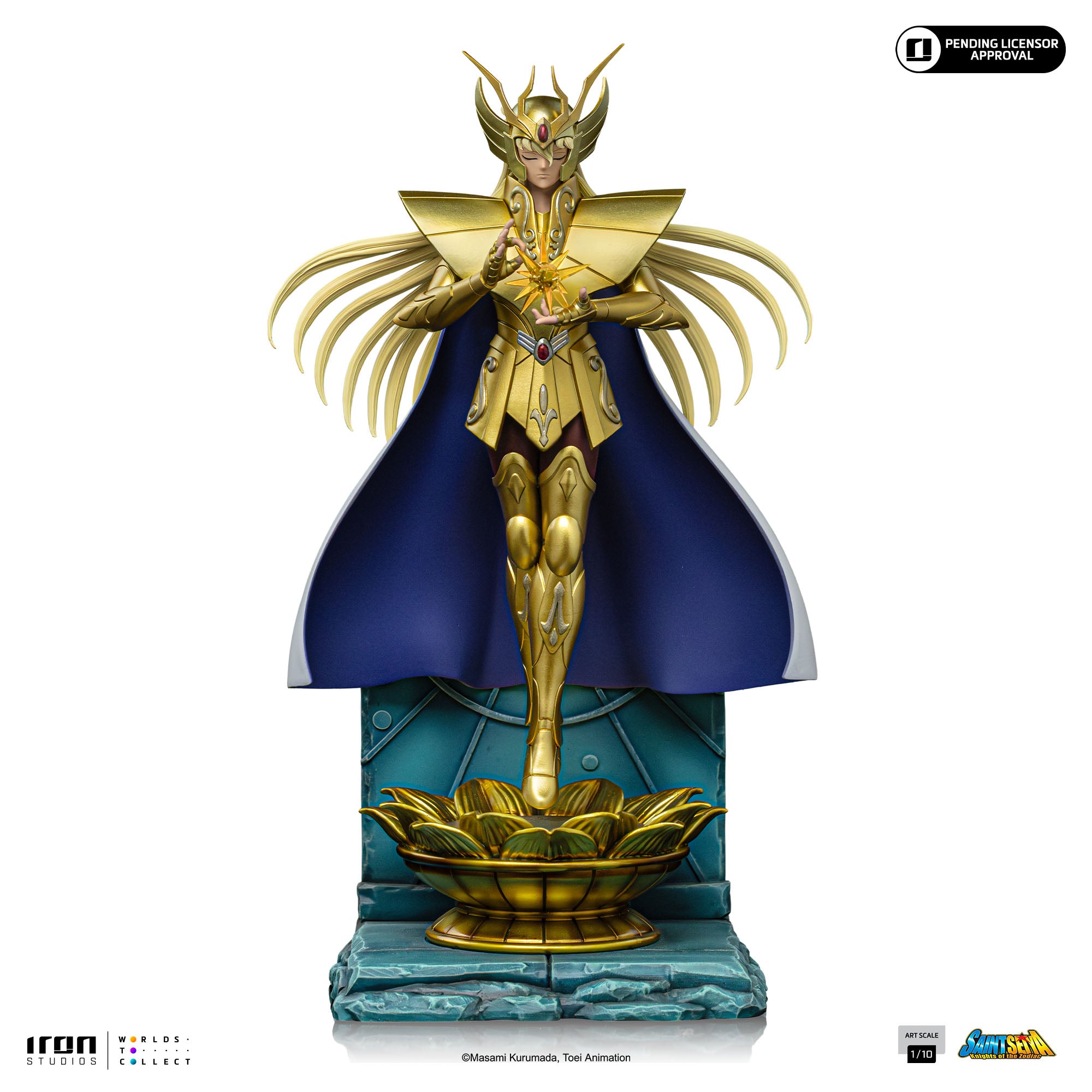 Pré-order Statue Virgo Shaka – Saint Seiya – Art Scale 1/10 – Iron