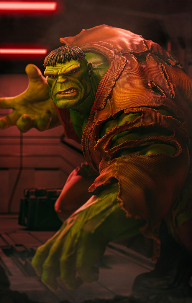 Digital Pre-Order - Statue Hulk - Infinity Gauntlet Diorama - Art Scale 1/10 - Iron Studios