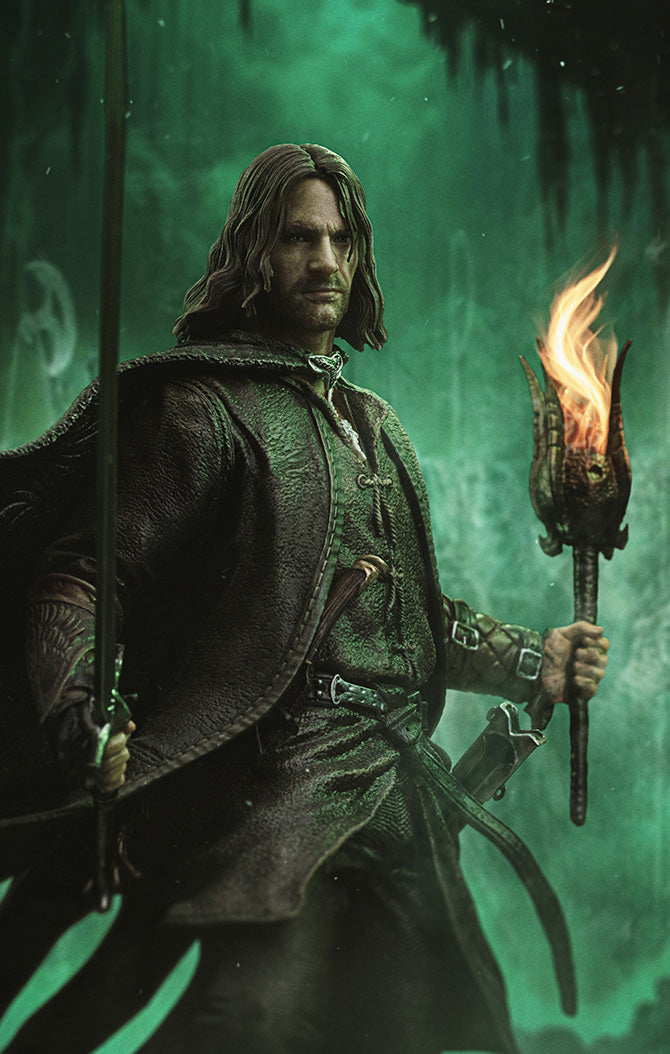 Digital Pre-Order - Statue Aragorn Unleashed - The Lord of