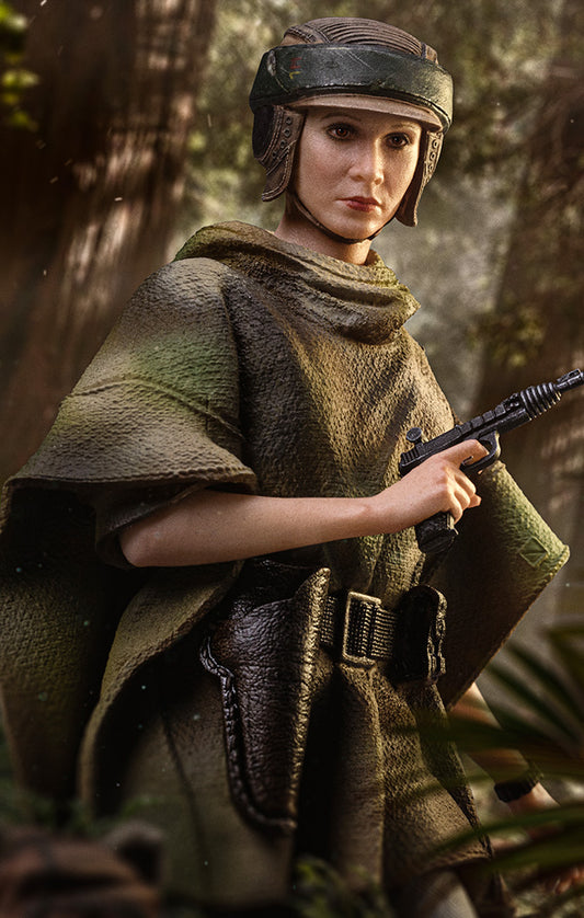 Digital Pre-Order - Statue Leia and Wicket  -  Star Wars Episode VI - Art Scale 1/10 - Iron Studios