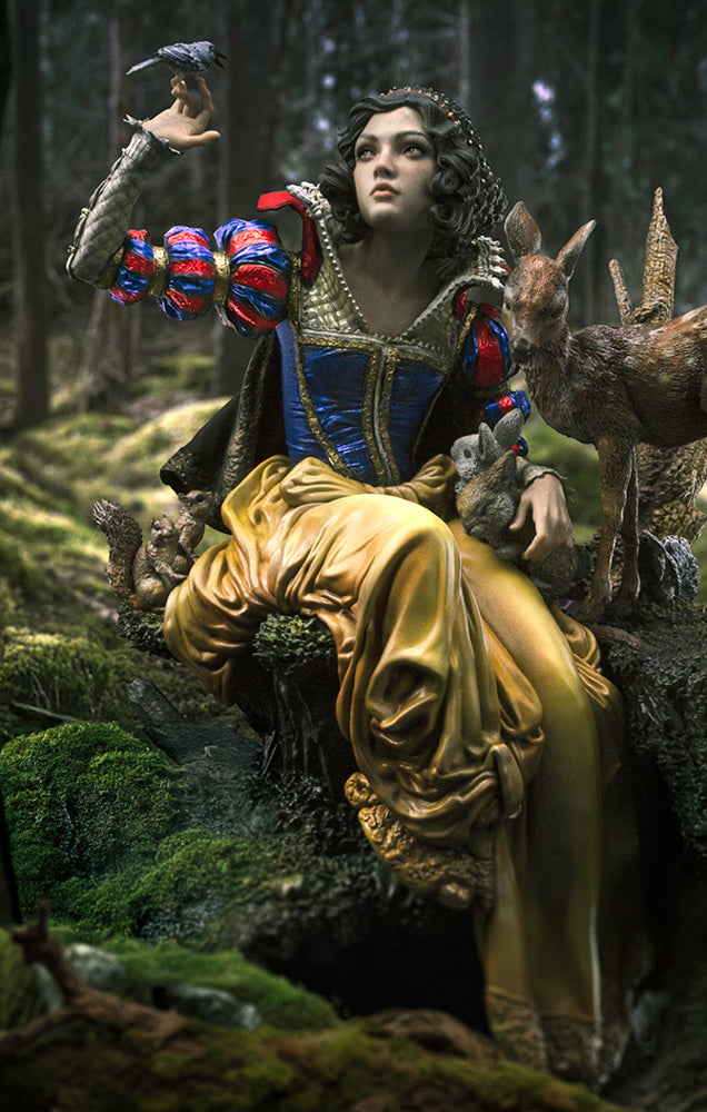 Digital Pre-Order - Statue Snow White by Heather Edwards - Disney - Deluxe Signatures - Iron Studios