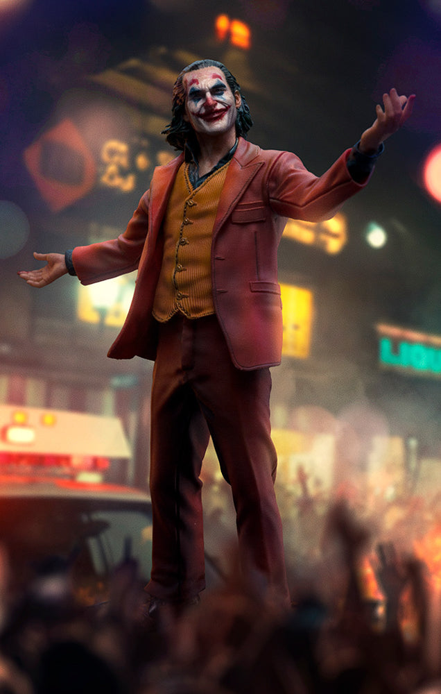 DC Comics Joker Art Scale 1/10 Iron Studios The Joker Statue 1/10 Deluxe Art Scale – 23 Cm Sammlerfigur Aus DC Comics, Lizenziert Detaillierte Figurendarstellung DC Comics Joker Art Scale 1/10 Iron Studios The Joker Statue 1/10 Deluxe Art Scale – 23 Cm Sammlerfigur Aus DC Comics, Lizenziert Detaillierte Figurendarstellung