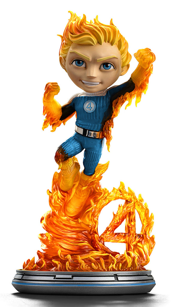 Human Torch (Blue Suit version) - The Fantastic Four: First Steps - Minico - Iron Studios