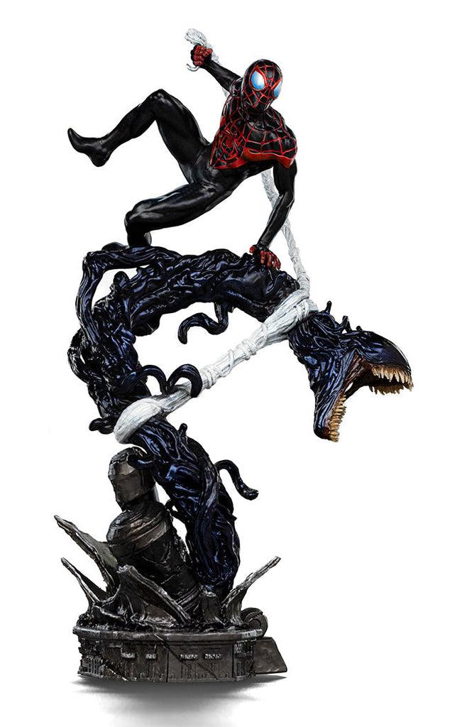 Miles Morales - Spider-Man vs Villains Diorama - BDS Art Scale 1/10 - Iron Studios