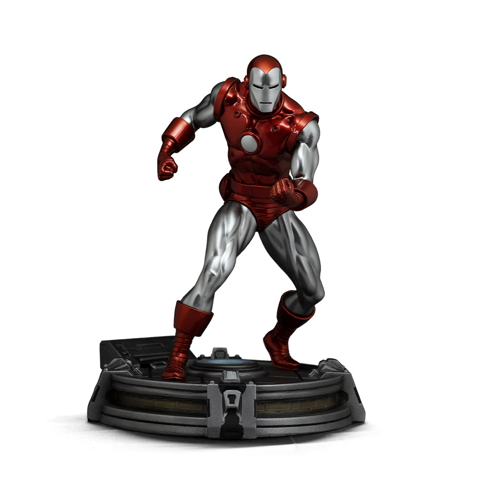 Pre-Order Statue Iron Man Red Chrome Marvel Comics Art