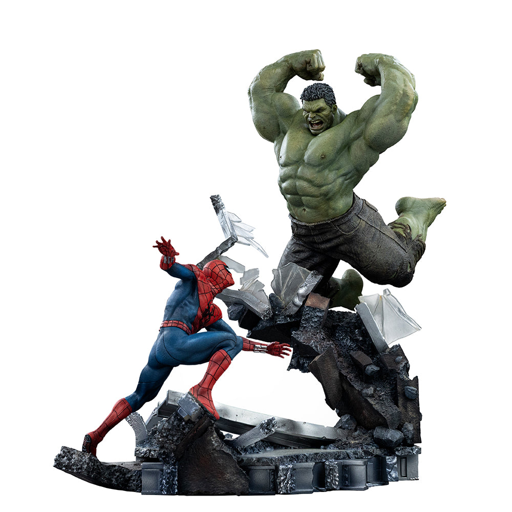 Pre-Order - Statue Spider-Man vs Hulk - Spider-Man: Brand New Day