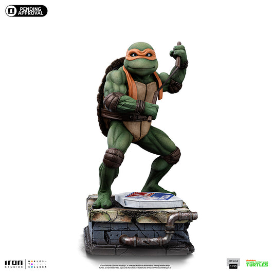 Statue Michelangelo  TMNT Movie  Art Scale 1/10  Iron Studios