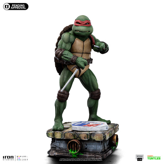 Statue Raphael  TMNT Movie  Art Scale 1/10  Iron Studios