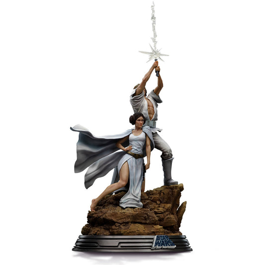 Statue Luke and Leia - Star Wars - Art Scale 1/10 - Iron Studios