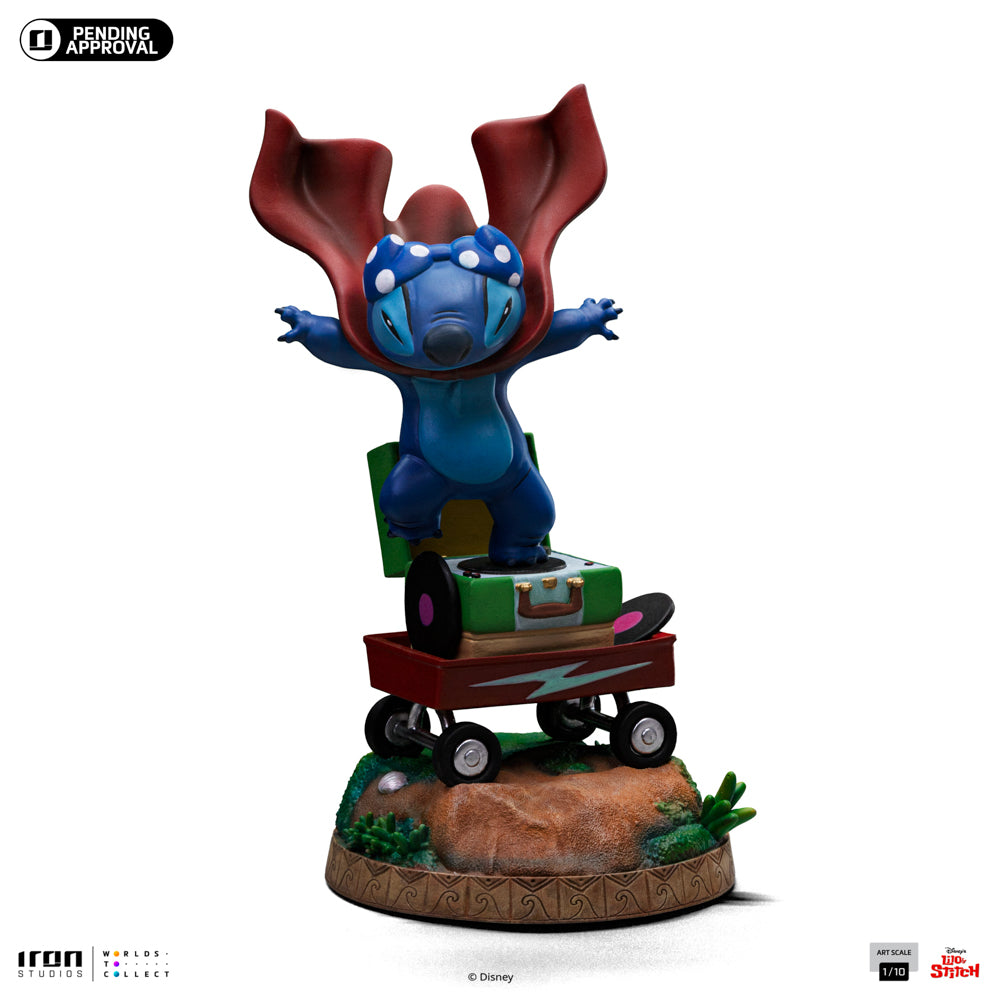 Statue Stitch (Laundry Version)  Lilo and Stitch  Art Scale 1/10  Iron Studios