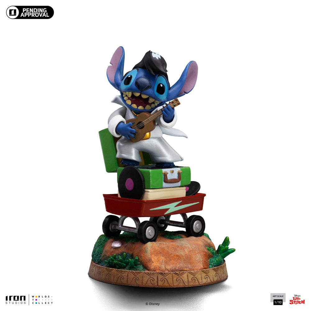 Statue Stitch (King of Rock Version) Lilo and Stitch Art Scale 1