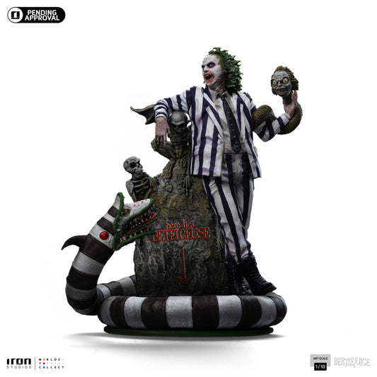 Statue Beetlejuice - Beetlejuice Beetlejuice - Art Scale 1/10 - Iron Studios