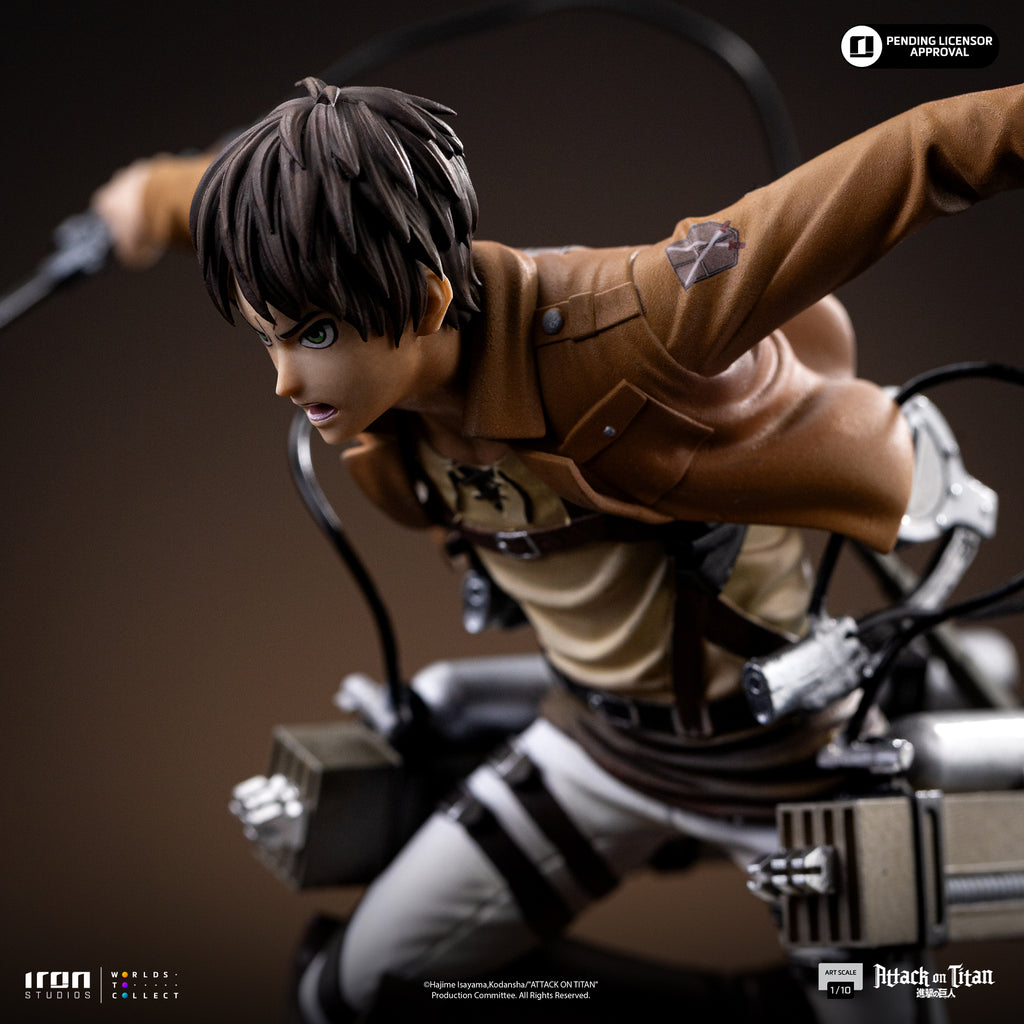 Pre-Order - Statue Eren Yeager - Attack on Titan - Art Scale 1/10 - Iron Studios