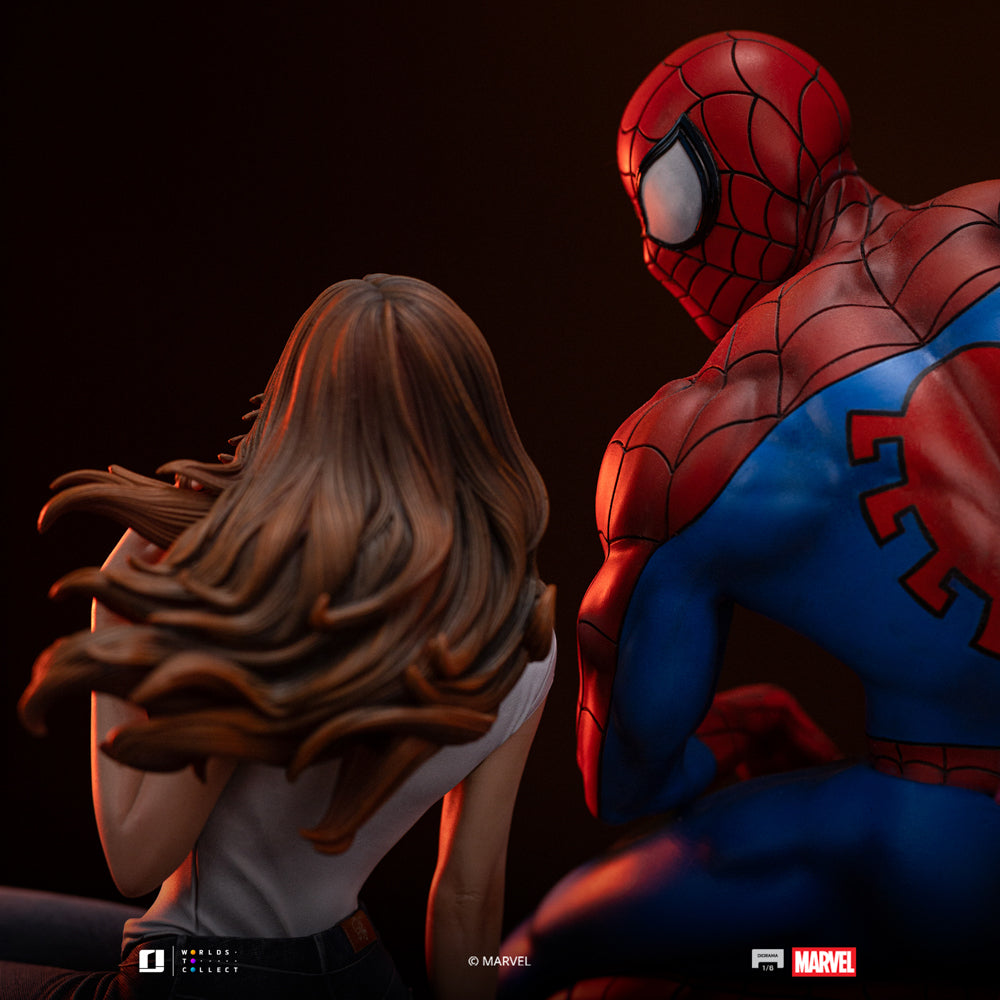 Statue Spider-Man and MJ - Marvel Comics - Diorama 1/6 - Iron Studios