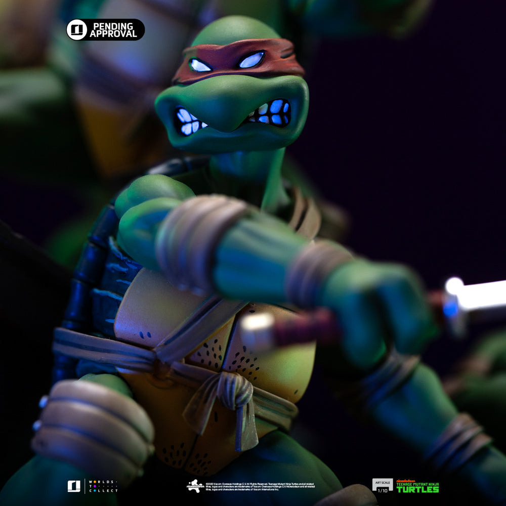 Statue TMNT 1st Cover Set - Teenage Mutant Ninja Turtles - Art Scale 1/10 - Iron Studios