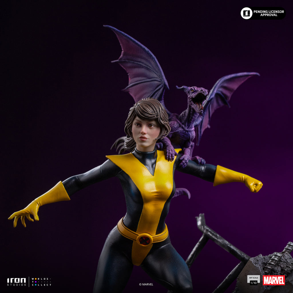 Pre-Order - Statue Kitty Pride & Lockheed - X-Men Comics - BDS Art Scale 1/10 - Iron Studios