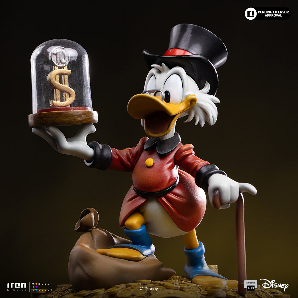Pre-Order - Uncle Scrooge Mcduck - Duck Tales - Art Scale 1/10 - Iron Studios