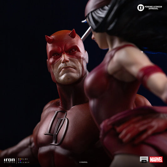 Statue Daredevil and Elektra - Marvel Comics - Diorama 1/6 - Iron Studios