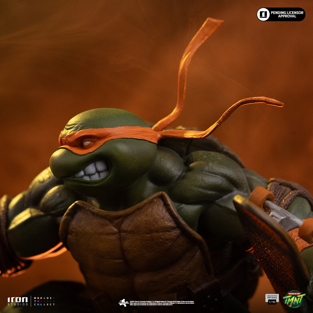 Pre-Order - Statue Michelangelo - Teenage Mutant Ninja Turtles - Art Scale 1/10 - Iron Studios