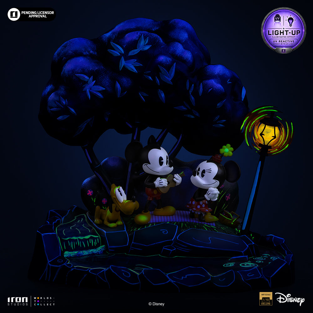 Pre-Order - Statue Mickey, Minnie and Pluto's Day at the Park  - Disney Classics - Deluxe Art Scale 1/10