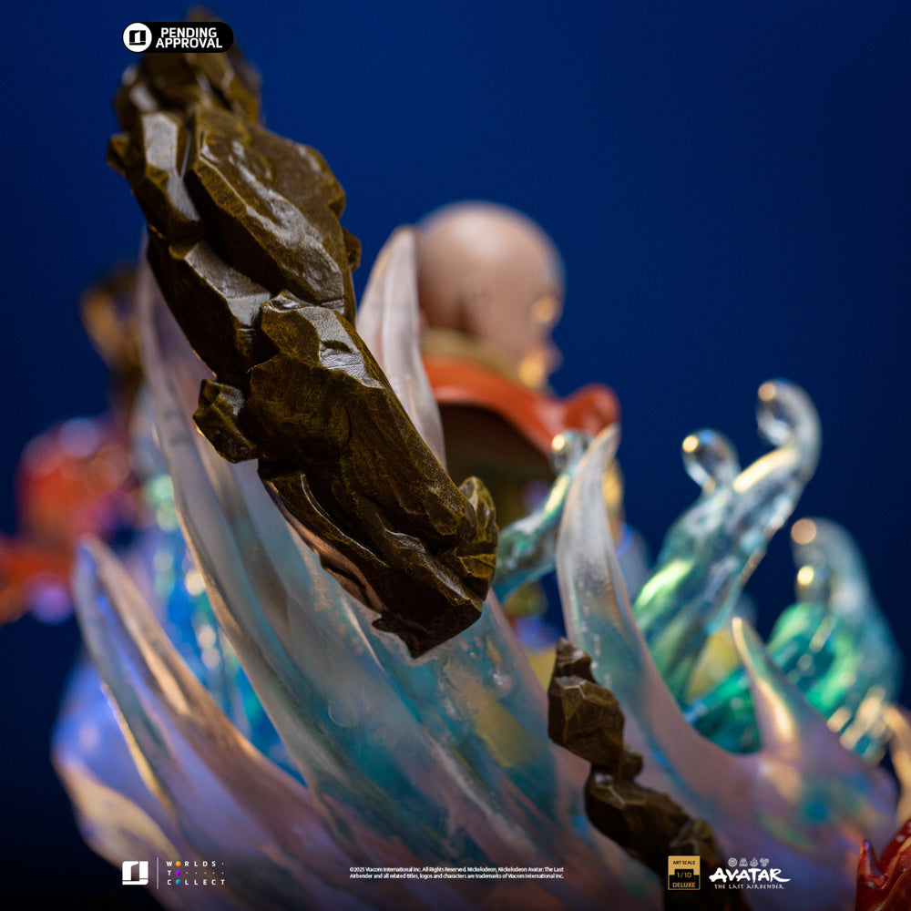 Statue Aang  Avatar: The Last Airbender  Art Scale 1/10  Iron Studios