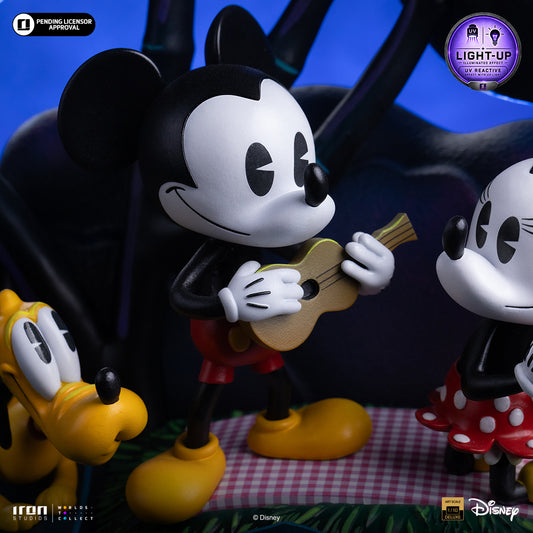 Pre-Order - Statue Mickey, Minnie and Pluto's Day at the Park  - Disney Classics - Deluxe Art Scale 1/10