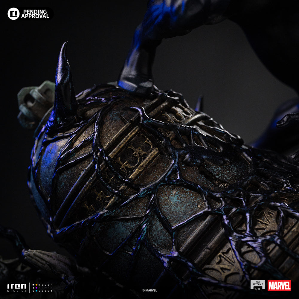 Pre-Order - Statue Spider-Man Black Costume - Marvel Comics Series 7 - Art Scale 1/10 - Iron Studios