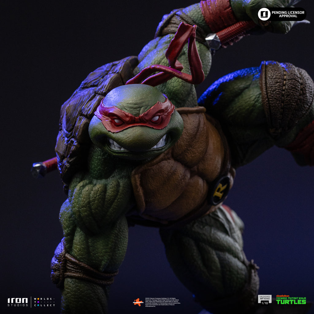 Pre-Order - Statue Raphael - TMNT - Unleashed Art Scale 1/10