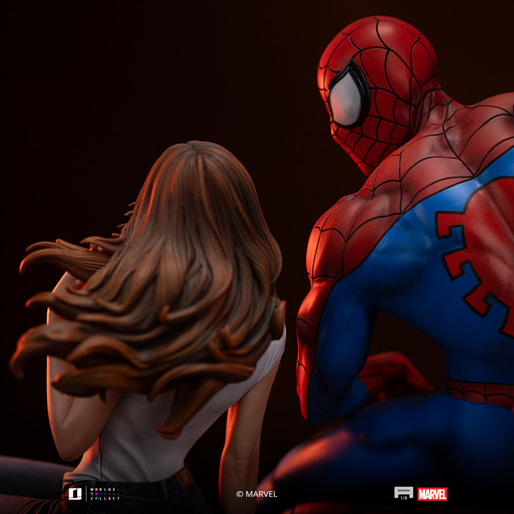 Digital Pre-Order - Statue Spider-Man and Mary Jane - Marvel Comics - Diorama 1/6 - Iron Studios