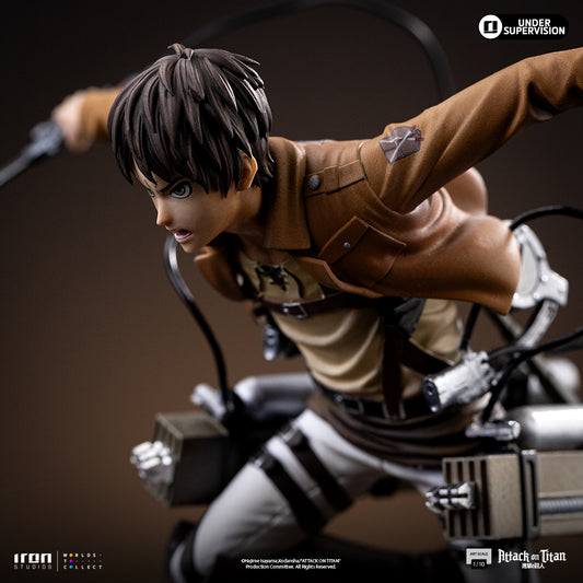 Pre-Order - Statue Eren Jeager - Attack on Titan - Art Scale 1/10 - Iron Studios