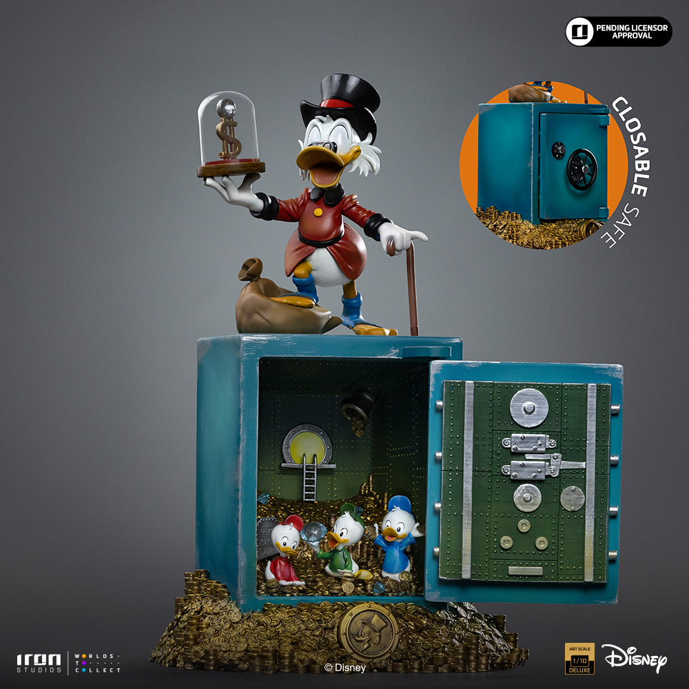 Pre-Order - Uncle Scrooge Mcduck and Nephews - Duck Tales - Art Scale 1/10 - Iron Studios
