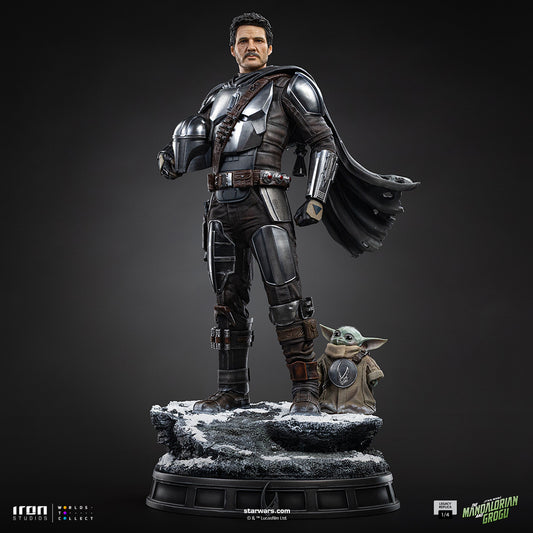 Pre-Order - Statue Mandalorian and Grogu - The Mandalorian and Grogu Movie - Legacy Replica 1/4 - Iron Studios